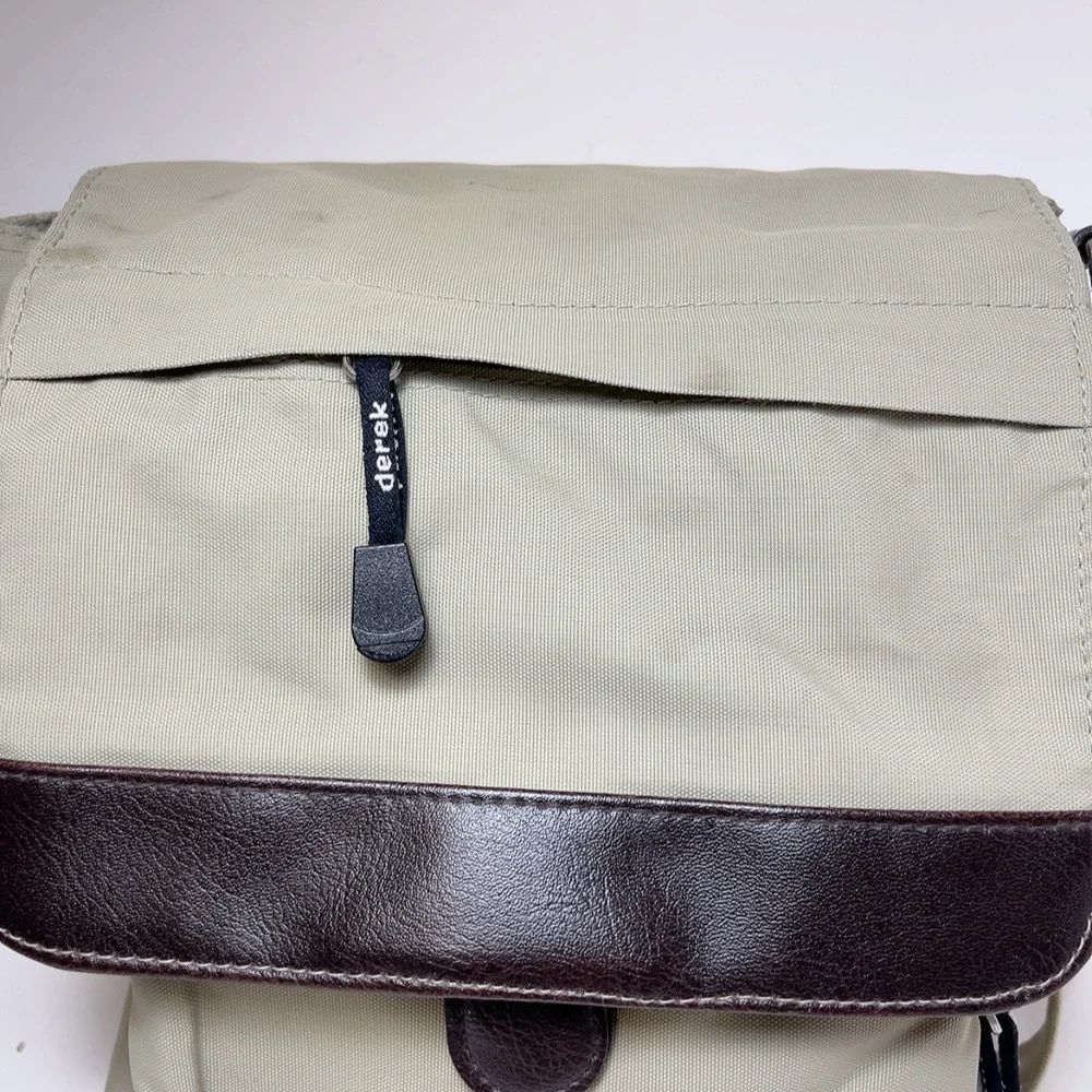 Derek Alexander Unisex Half Flap Front Organizer Crossbody Bag